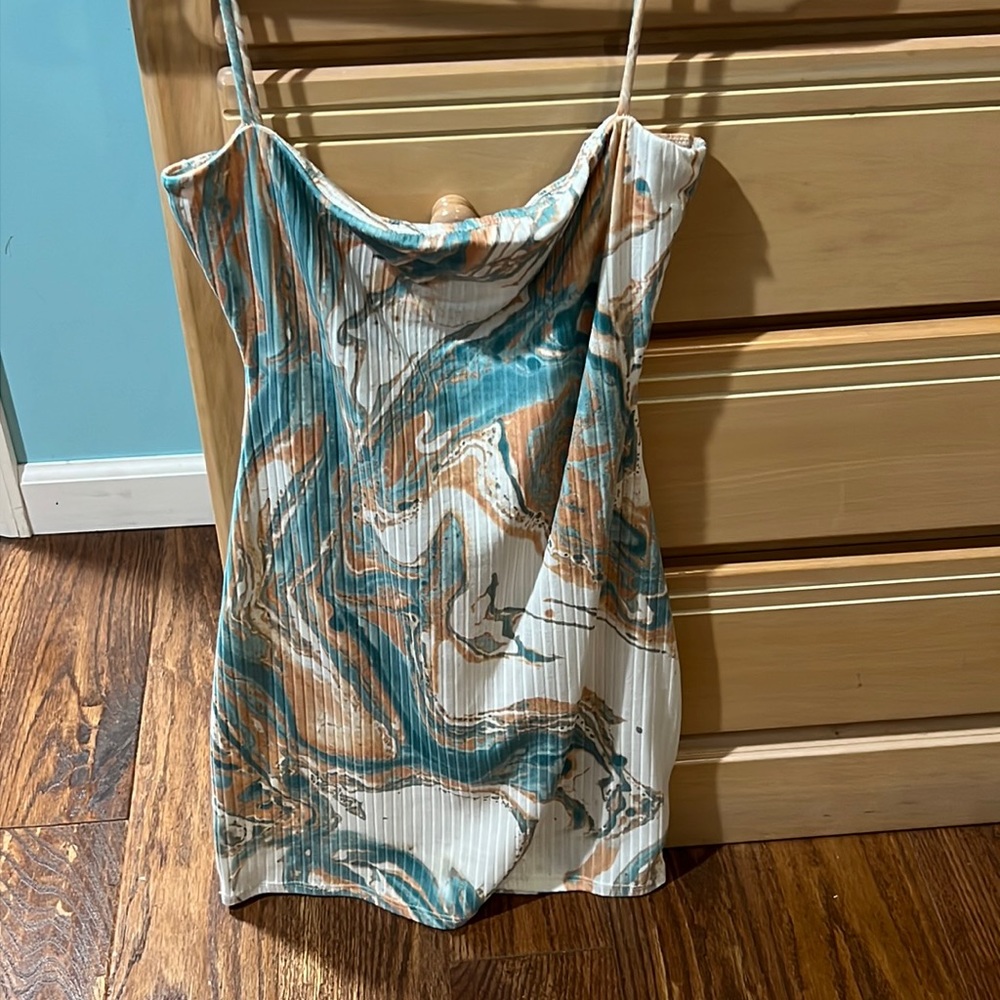 Mini soft dress